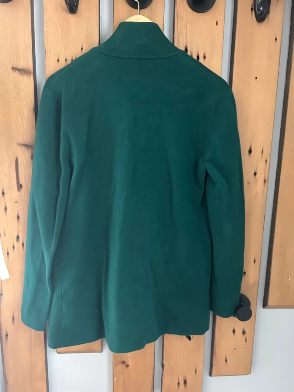 J Crew Emerald Green Sweater Coat